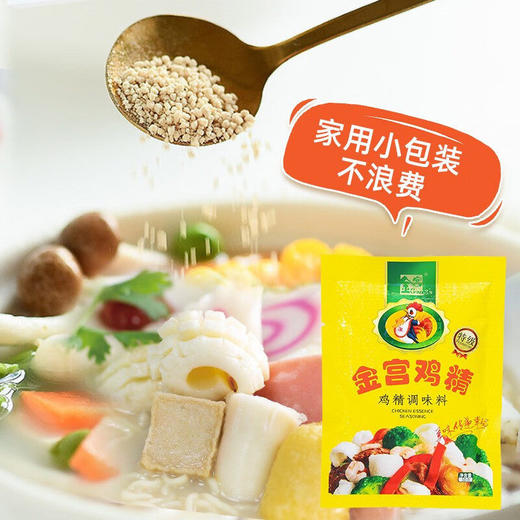 金宫鸡精50g调料小包装提鲜增鲜厨房饭店专用品调味料特级家用 商品图1
