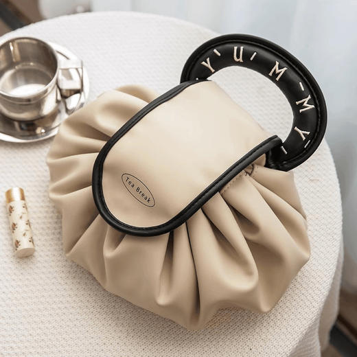 【不易变形！空间充足】懒人化妆包女便携大容量旅行收纳袋抽绳洗漱品手提神器新款箱。xb 商品图1