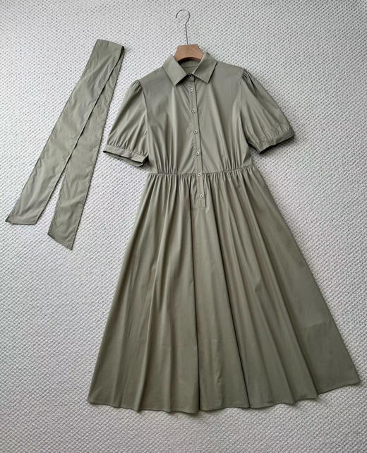 Federi*a Tosi连衣裙。绿色。粉色 自己备注号码 商品图8