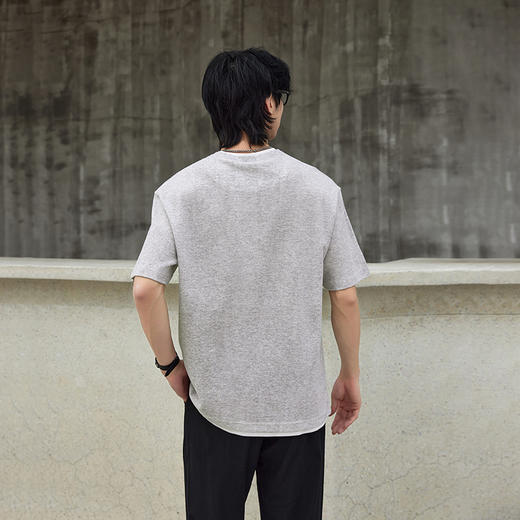 【新品上新】HX 夏季假两件圆领短袖T恤S102622690102 商品图3