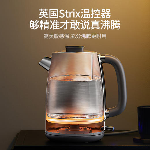 膳魔师 家用不锈钢大容量电水壶1.7L 商品图1