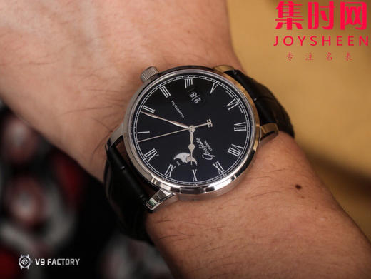 V9格拉苏蒂月相 原创议员月相款 参议员大日历 男士腕表 原装开模，3D打印开模立体月相盘，表径40mm 商品图8