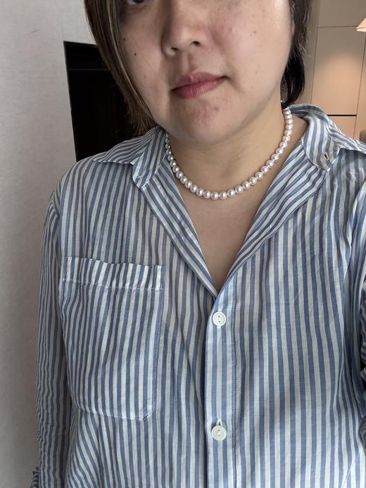 【挚友限定】长期主义 真科研极光天女串珠 8-8.5mm   万里选一的完美顶配 极光品质 粉青晕彩 商品图2