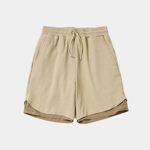 meanswhile SOLOTEX Easy Shorts 吸水速干防水伸缩性华夫格短裤 商品图0