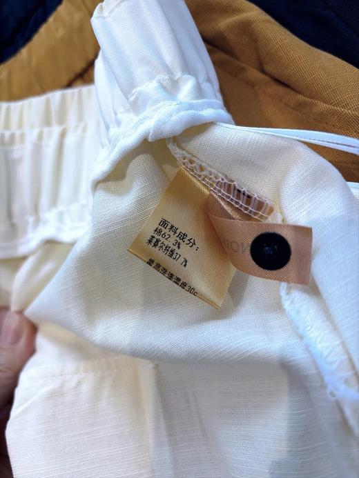 雪花棉，条纹，莱赛尔空调衫/莱赛尔麻感弯刀裤  26Y04067- 商品图13