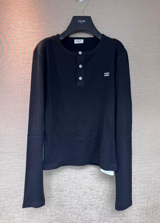 女款logo长袖T恤he008 商品图0