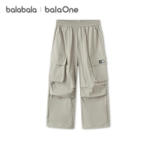 巴拉巴拉童装男童女童工装裤儿童裤子2026新款夏装中大童长裤舒适 商品图4