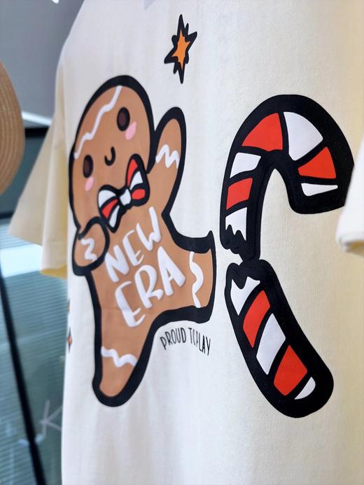 无补！纯元！姜饼人情侣T恤  26Y04072- 商品图8