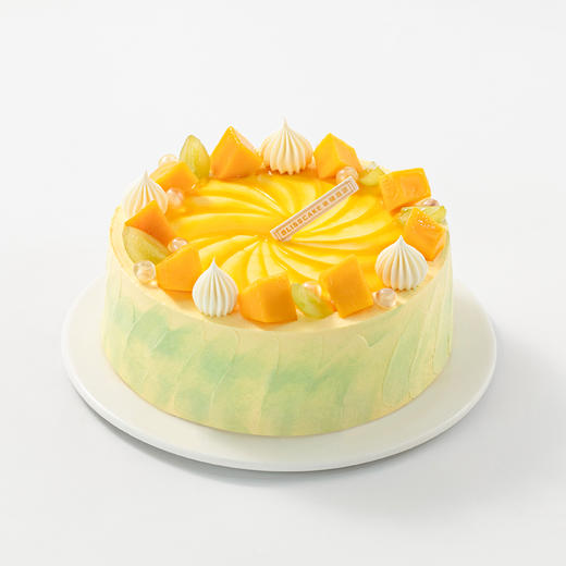 【芒果鲜果乐园】夏日清新芒果蛋糕，把芒果的香甜、椰肉爆珠的Q弹、奶油的绵密，融入松软的蛋糕胚中，口感层层递进，让人吃一口还想吃（今日特惠） 商品图3