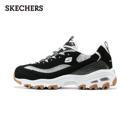 【5.7折】7楼斯凯奇Skechers 女款四季款黑白百搭熊猫鞋150729-BKW吊牌价699元现价399元 商品图1