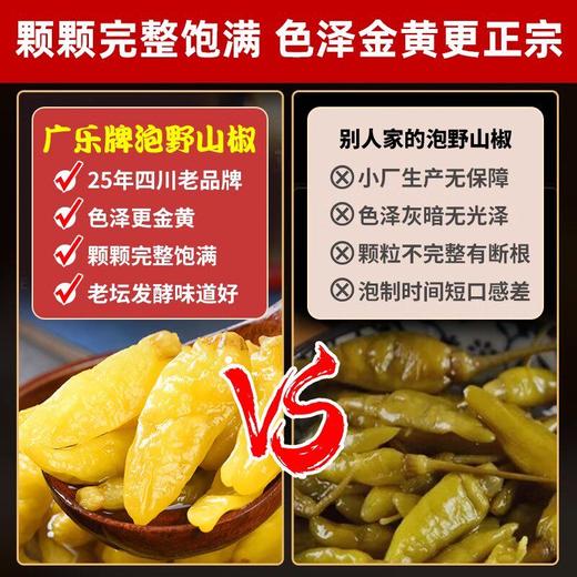 广乐正宗四川泡椒野山椒瓶装朝天椒老坛酸辣小米椒辣椒泡椒小米辣 商品图2