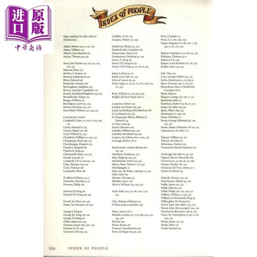 【中商原版】Rice's Language of Buildings 进口艺术 赖斯的建筑语言：英国建筑手绘图鉴 商品图1