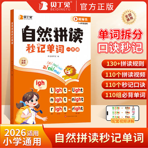 【4册】小学英语（单词+音标+范文+语法） 商品图5
