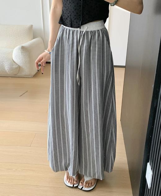 <曾小咸推荐>4.16新品上新 韩系蕾丝格子花苞裤裙 日常139！！ 活动价99！！【预售款，预计3-15天发货】 商品图11