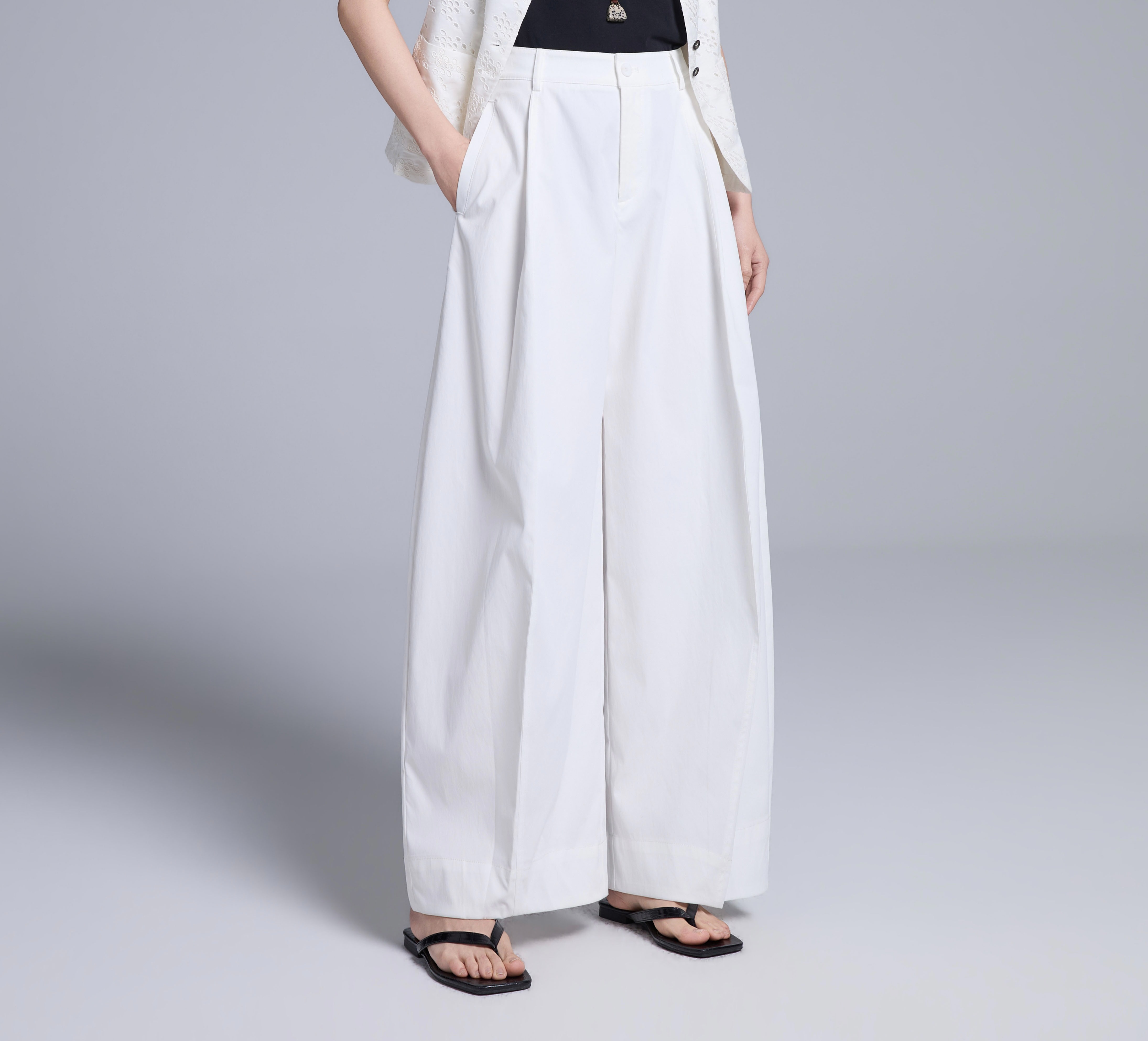 进口舒柔特九分杨桃裤