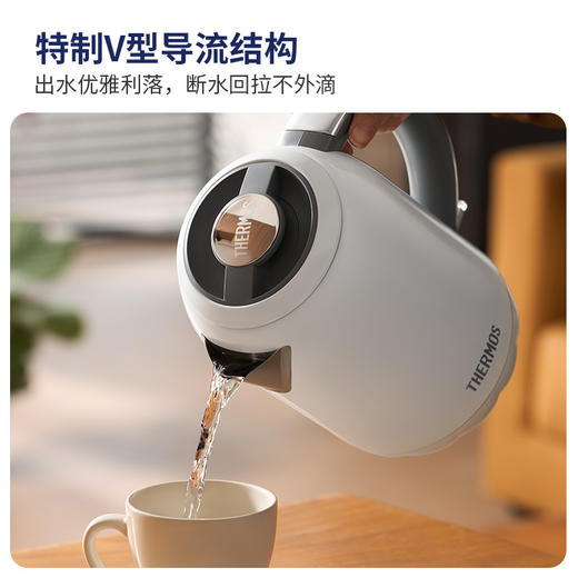 膳魔师 全水路纯钛大容量电热水壶1.7L 商品图2