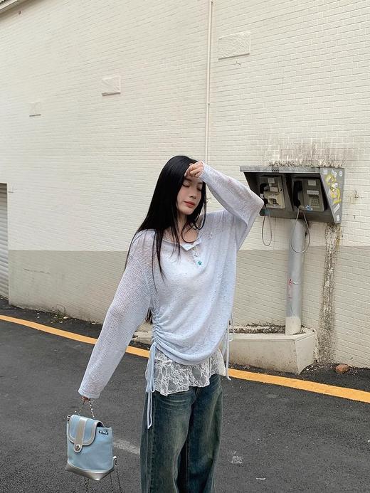 <曾小咸推荐>  韩系罩衫（无蕾丝打底） 日常119！！活动价79！！【预售款，预计3-15天发货】 商品图5