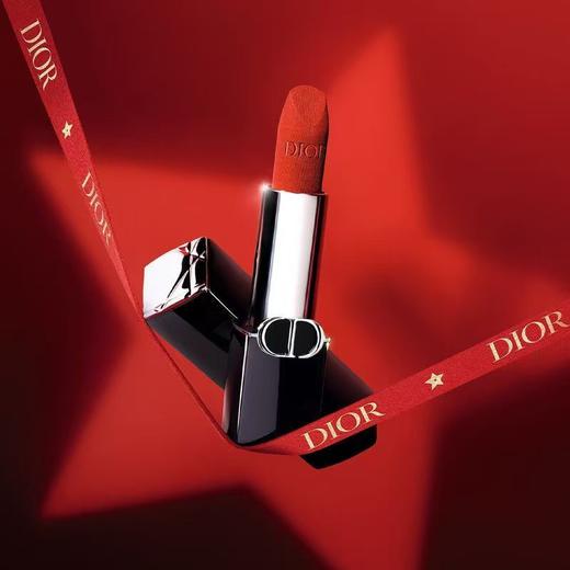 【礼盒礼袋】迪奥DIOR烈艳蓝金口红双支礼盒丝绒(688/999720)正装唇膏套装 礼盒 商品图1