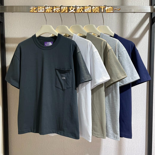 原单正品紫标北面纯棉短袖T恤041502 商品图1