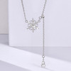 【冬季限定】卡蒂罗KADER 冰晶雪花项链  浪漫雪绒花时尚轻奢转运珠流苏百搭锁骨链 优雅浪漫灵动高级感吊坠 商品缩略图1