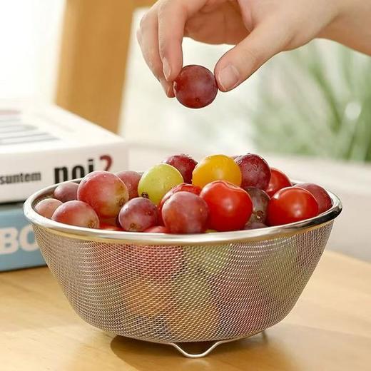 纯元！家家b备 TARHUNZ不锈钢沥水篮2件套装 ！ 商品图11