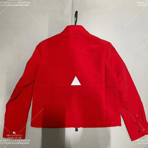 蒙口薄夹克。黑色 红色 粉色 自己备注颜色 商品图5