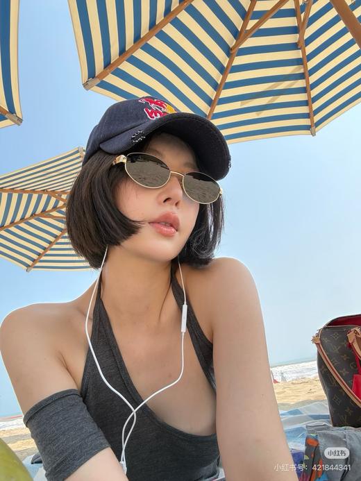CELINE40235U复古凯旋门墨镜 商品图10