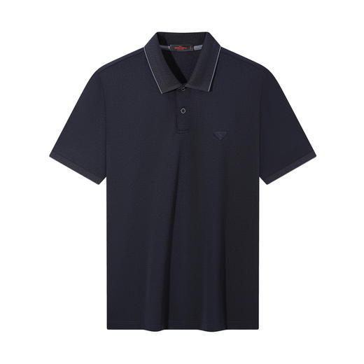 【桑蚕丝/提花POLO衫】柒牌男士短袖POLO衫2026夏季新款休闲时尚 130T70380 商品图4