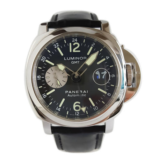 【95新】Panerai 沛纳海PAM00088自动机械机芯日期显示、GMT 44MM（男款）庐米诺系列精钢300326NJS30 商品图0
