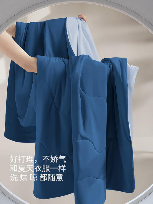 佳丽斯空调被夏被茶山A类抑菌夏季学生宿舍单人被子可机洗夏凉被 商品图6