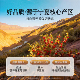 同仁堂品牌 北京同仁堂特级红枸杞子500克正宗宁夏特产枸记养生茶送长辈