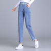 九分哈伦牛仔裤女夏季薄款2026新款大码女裤休闲妈妈女士萝卜裤子 商品缩略图3