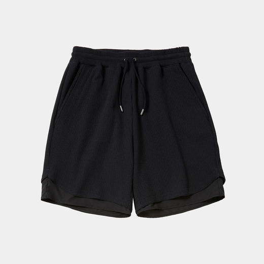meanswhile SOLOTEX Easy Shorts 吸水速干防水伸缩性华夫格短裤 商品图3