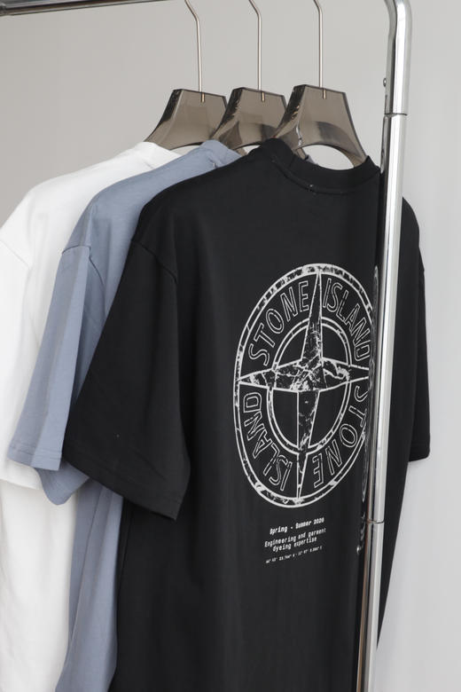 ST石头26新款印花宽松棉质短袖 TX642 商品图6