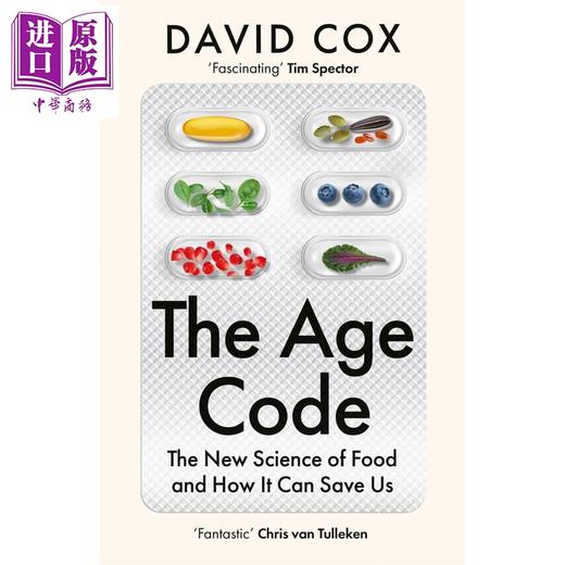 预售 【中商原版】年龄密码 食物新科学及其如何拯救我们 英文原版 The Age Code The New Science of Food David Cox 商品图0