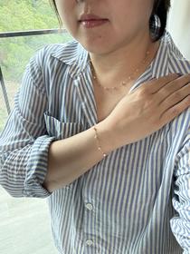 【挚友限定】无双 18k 双色金套装  日式精密切割工艺  多面立体雕琢 K 金如钻石极闪耀 双色金工艺 简约不简单