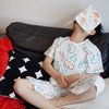 【100%棉网眼家居服套装】棉花堂针织短袖短裤家居服套装FA61174  100%棉  10级抗菌 防螨  透气吸湿 商品缩略图6