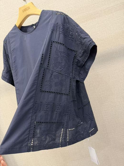 镂空拼接上衣 商品图3