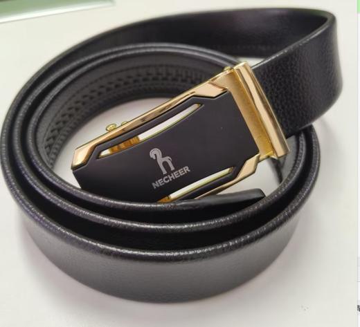 🐂【NECHEER柏奥玛男士品牌专版皮带】 🎷男人腰间的时尚，简单大气，有质感 优质合金扣头📌高精密电镀工艺，耐磨不掉色 高档礼盒装，可自用，可送男友，爸爸，长辈！ 商品图0