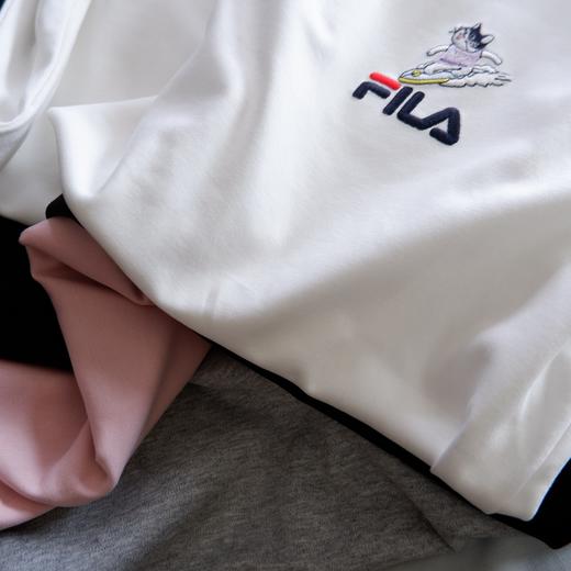 云仓 珍惜这种元单吧 飞鸟家特调色调刺绣女士T恤 商品图10