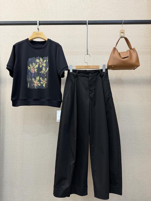 白墨拉花T恤 商品图1