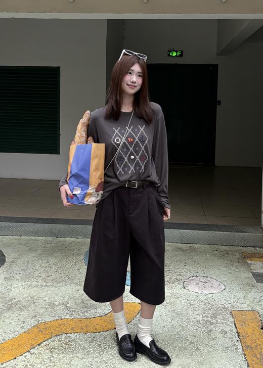 【门店同款】ENJOY夏季波米风长袖T 171493381 商品图3