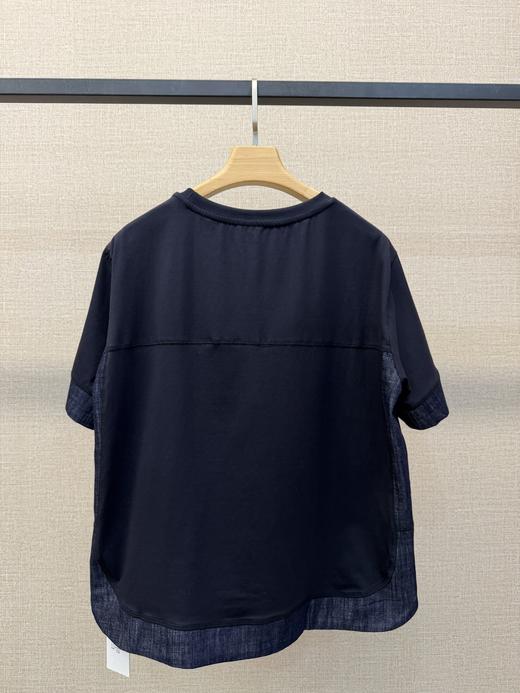 牛仔拼接上衣 商品图8