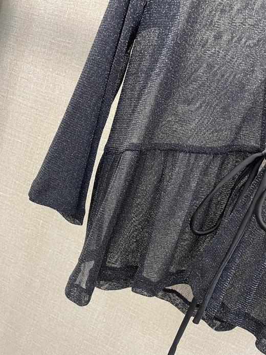 意式银丝带开衫 商品图3