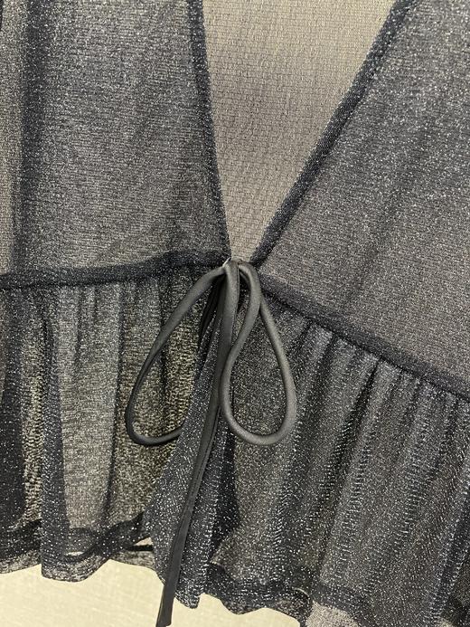 意式银丝带开衫 商品图5