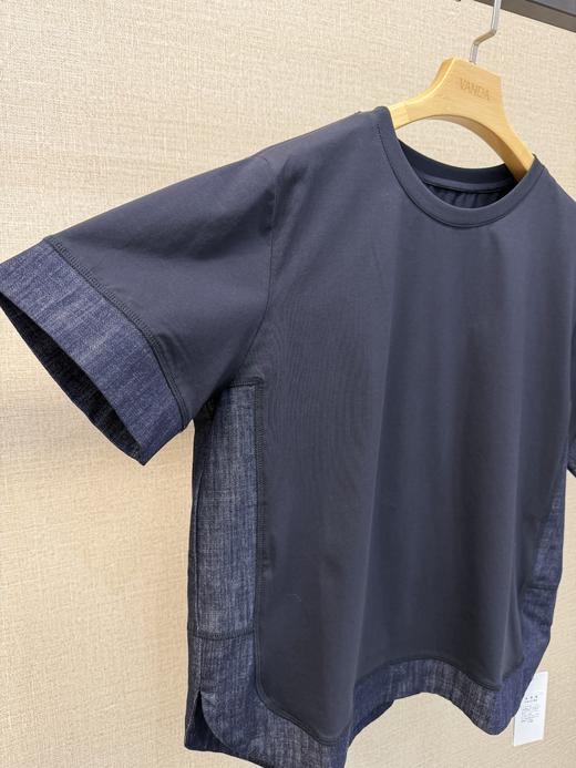 牛仔拼接上衣 商品图5