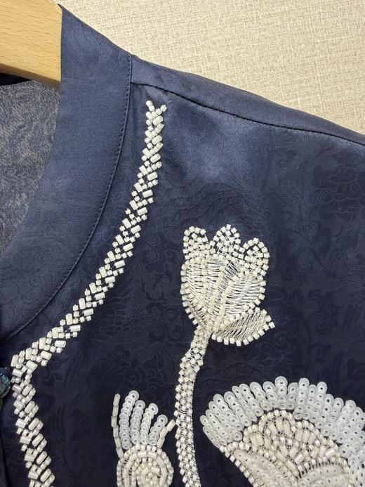 桑蚕丝刺绣马甲 商品图6