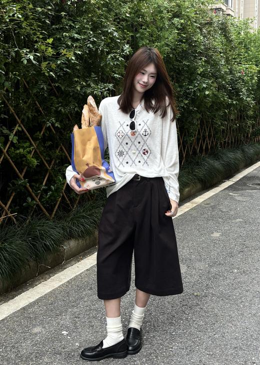 【门店同款】ENJOY夏季波米风长袖T 171493381 商品图0