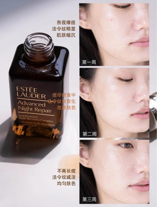 直发【发三瓶*15ML】修护抗老一把手!‍! 雅诗兰黛小棕瓶精华 商品图7