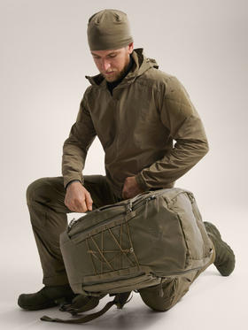 LeWalk军茑GAMMA SL ANORAK 半拉链连帽软壳衣军版防晒外套防泼水